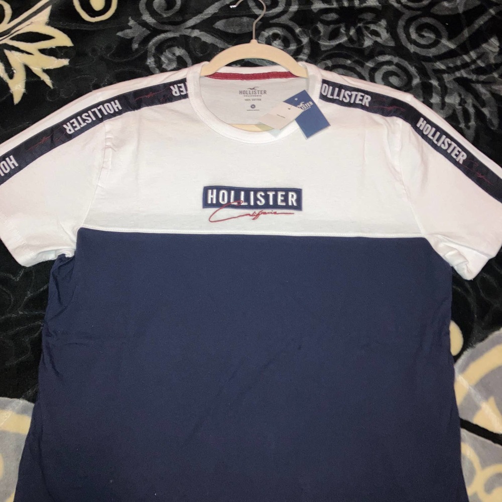 NWOT Hollister California Mens, Unisex HeavyWeight Classic T Shirt 100% Cotton - Picture 3 of 15